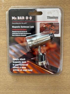 Titanium Series Magnetic Barbecue Light - Silver